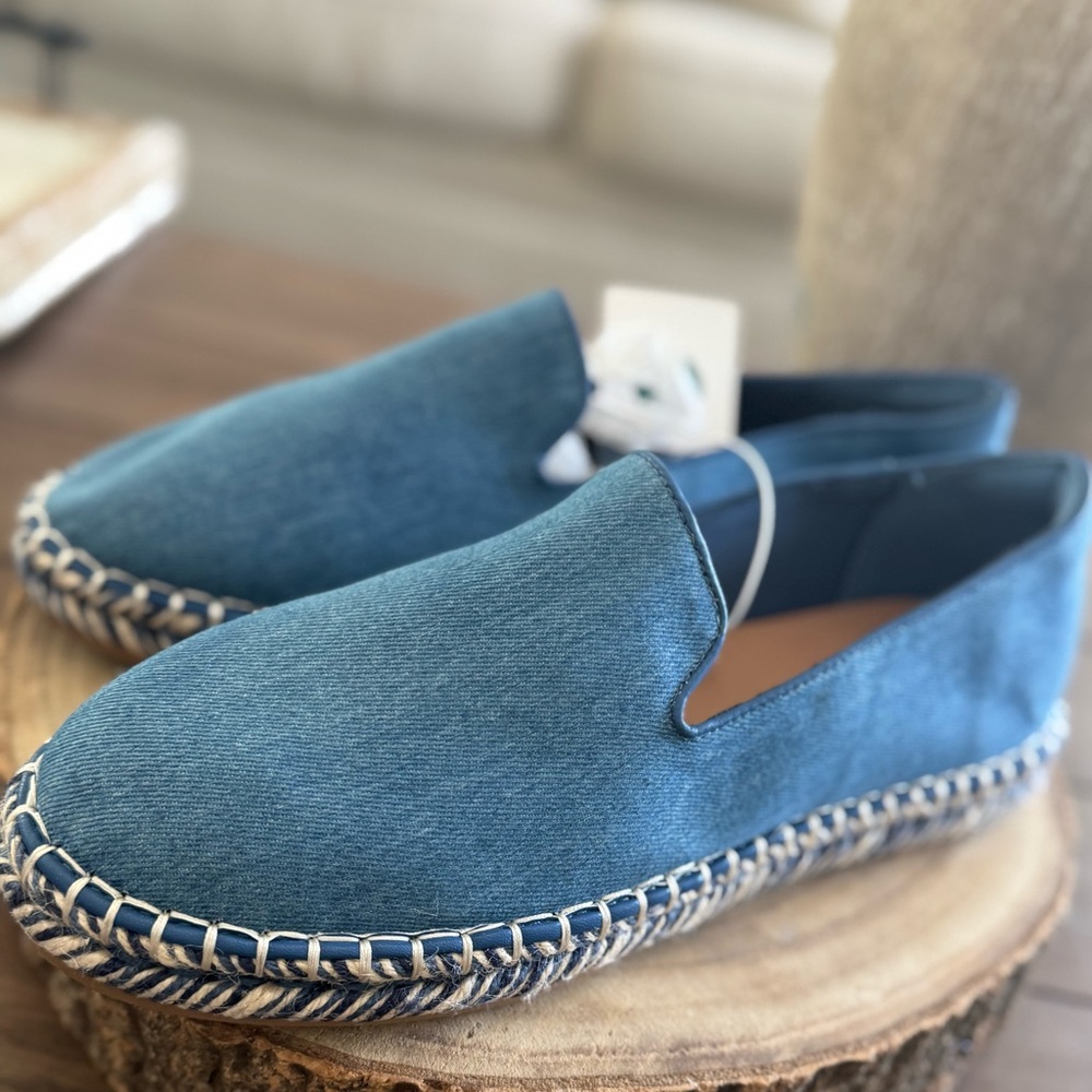 NWT Universal Thread Women's Blue Espadrilles - Picture 7 of 10